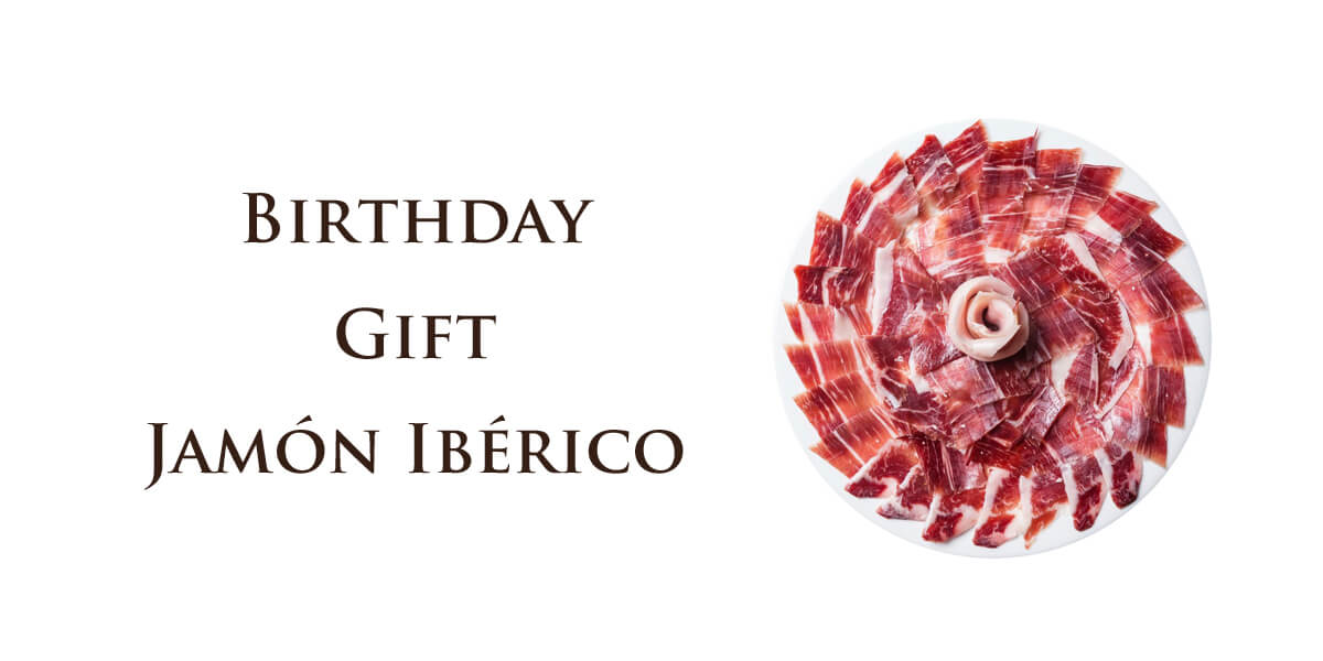 誕生日プレゼントに生ハム
