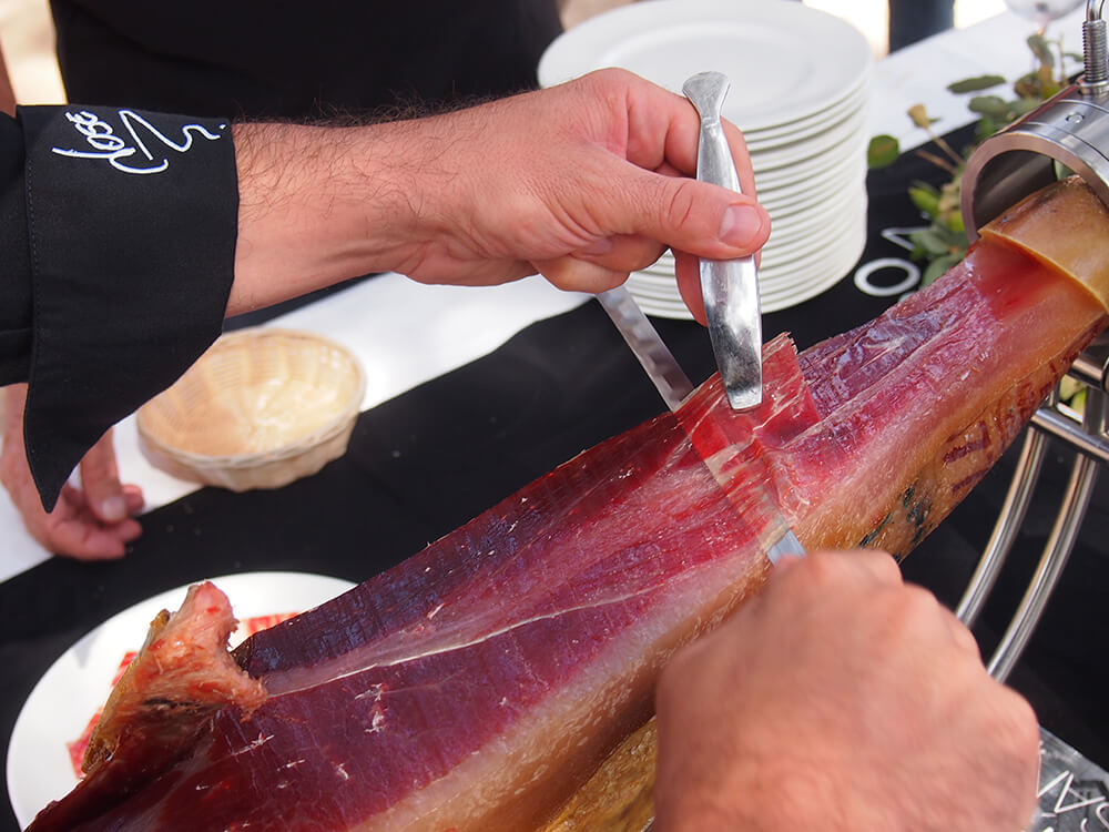 アルトゥーロ・サンチェスのハモン・イベリコ・デ・ベジョータ
