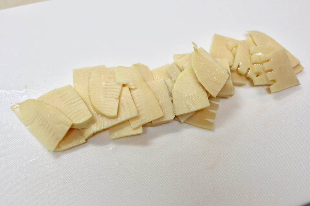 筍と菜の花のオリーブ炒め御飯_