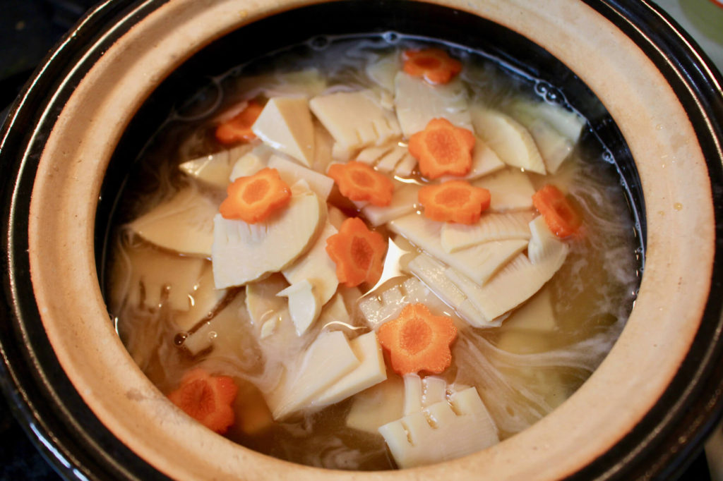 筍と菜の花のオリーブ炒め御飯_6