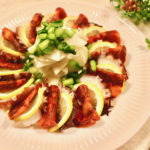 チョリソと蛸のカルパッチョ_完成