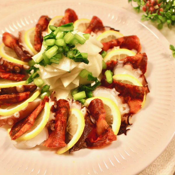 【レシピ】チョリソと蛸のカルパッチョ