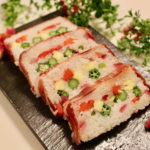 生ハムテリーヌ風押し寿司の作り方_完成