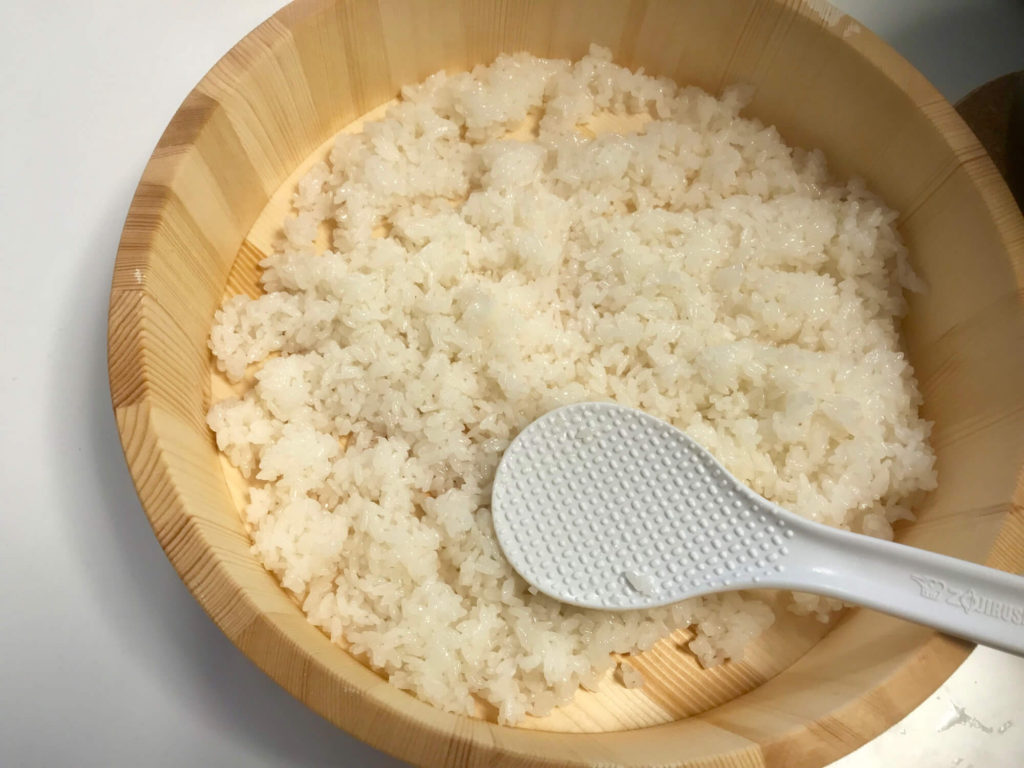 生ハムテリーヌ風押し寿司の作り方_4