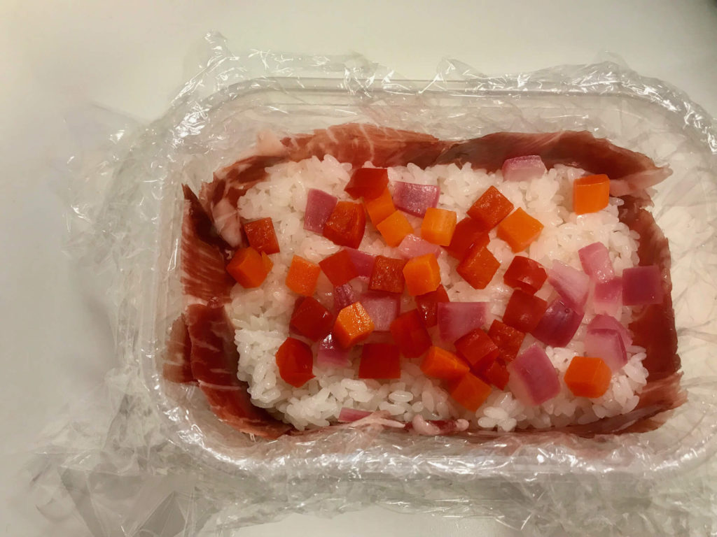 生ハムテリーヌ風押し寿司の作り方_7