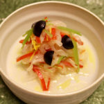 紅白なます　柚香オリーブ和え_完成