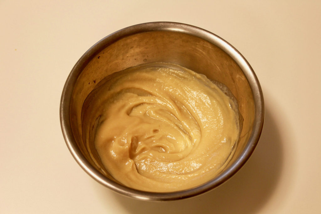 代白柿と生ハムのサラダ_3