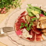 新生姜とエリンギのきんぴら　生ハム巻きの作り方_完成