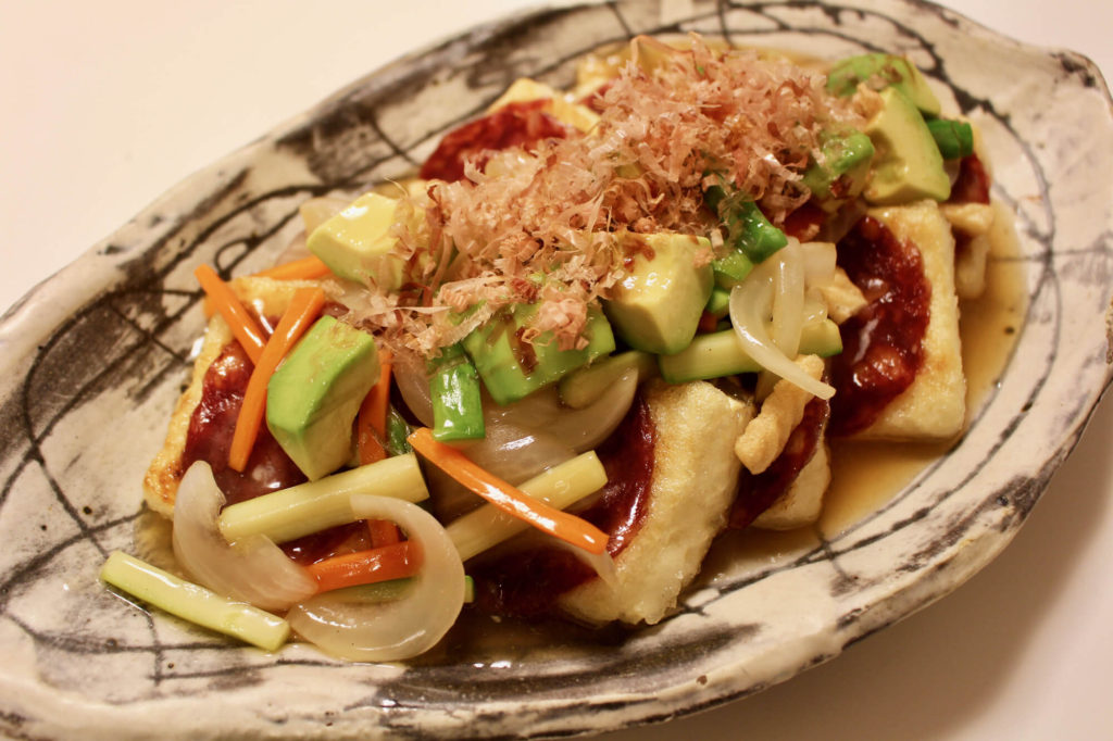 サルチチョン・イベリコ・ベジョータの豆腐ステーキの作り方_完成