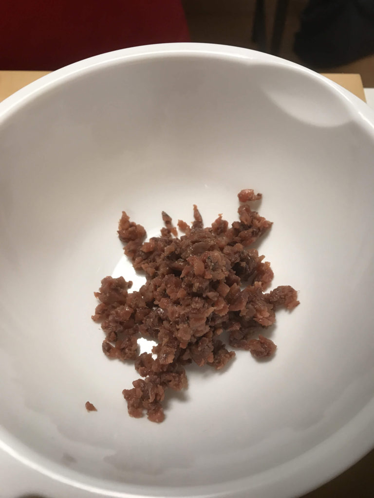 海老とブロッコリーのアンチョビソース掛けの作り方_4