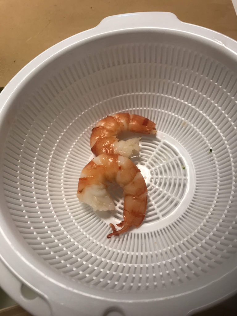 海老とブロッコリーのアンチョビソース掛けの作り方_5