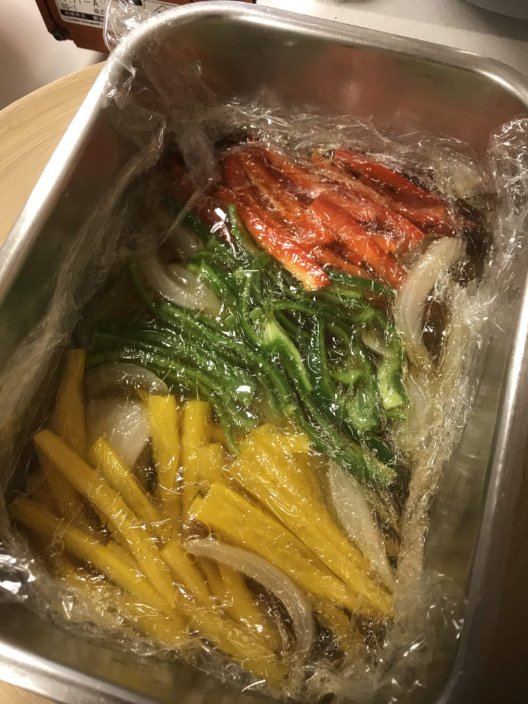 鯵のオリーブオイル焼き和風マリネの作り方_9