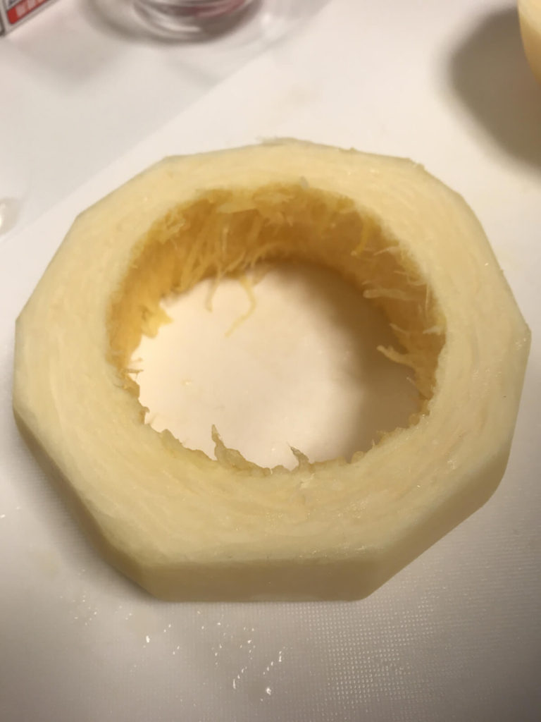 そうめん南瓜とイエロービーツ、モロッコ豆のサラダのレシピ_3