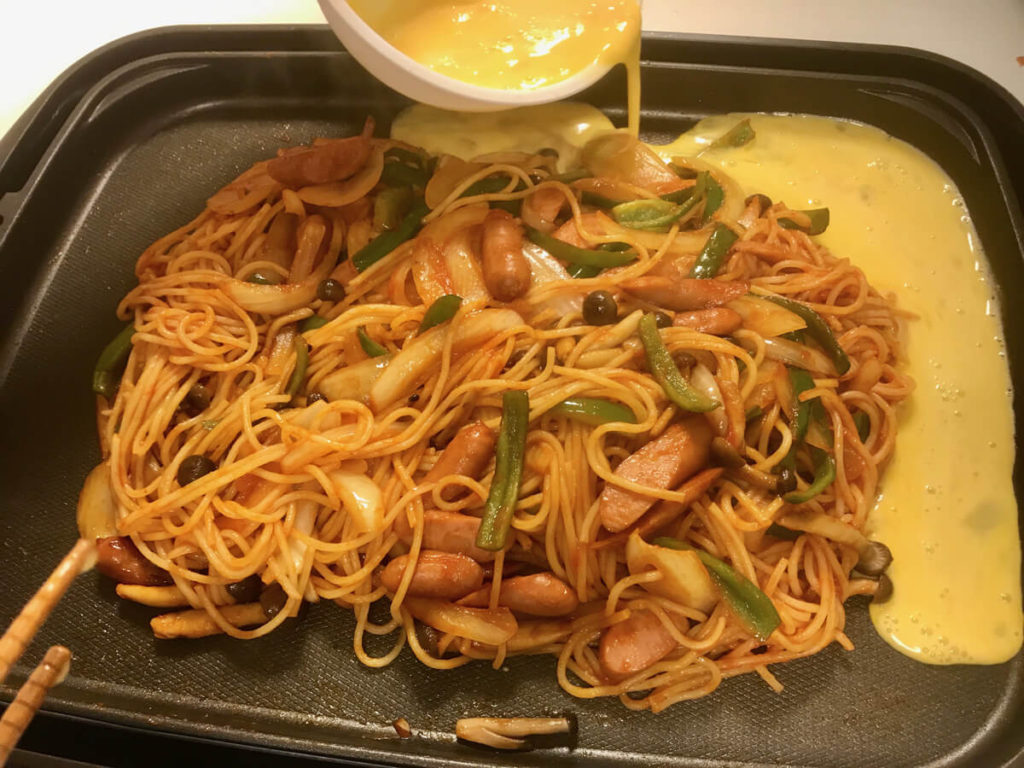 鉄板ナポリタンのレシピ_7