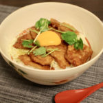 豚バラ肉の鍬焼き丼のレシピ_完成