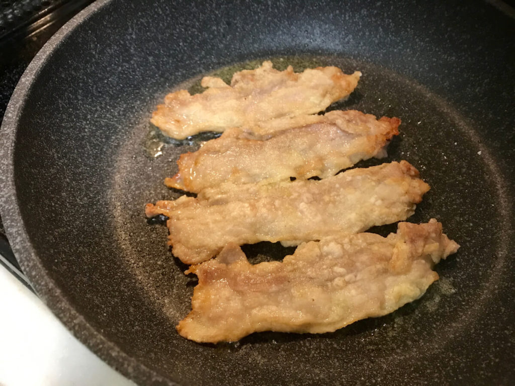豚バラ肉の鍬焼き丼のレシピ_2