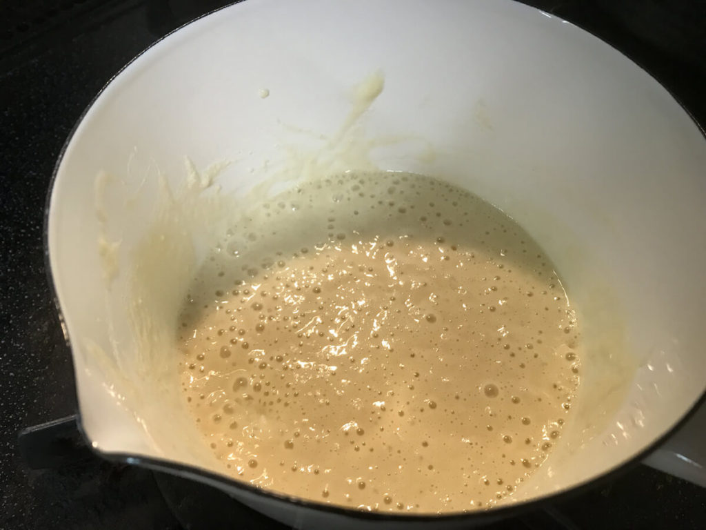 生ハム、坊ちゃんかぼちゃのマカロニグラタンのレシピ_6