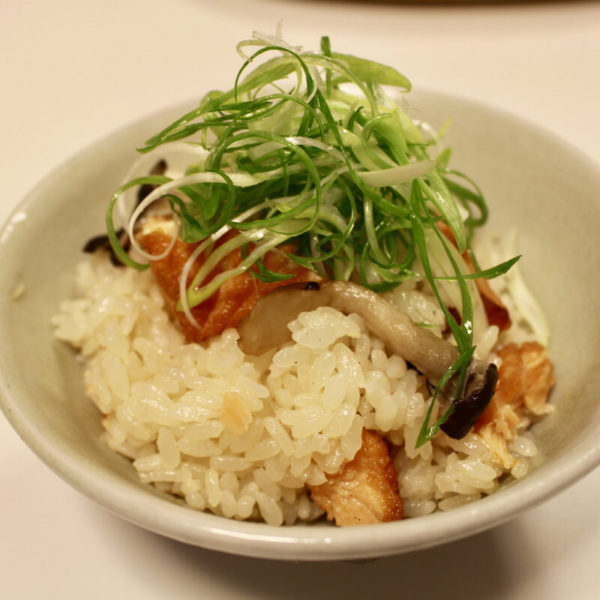 【レシピ】秋鮭と平茸の炊き込みご飯