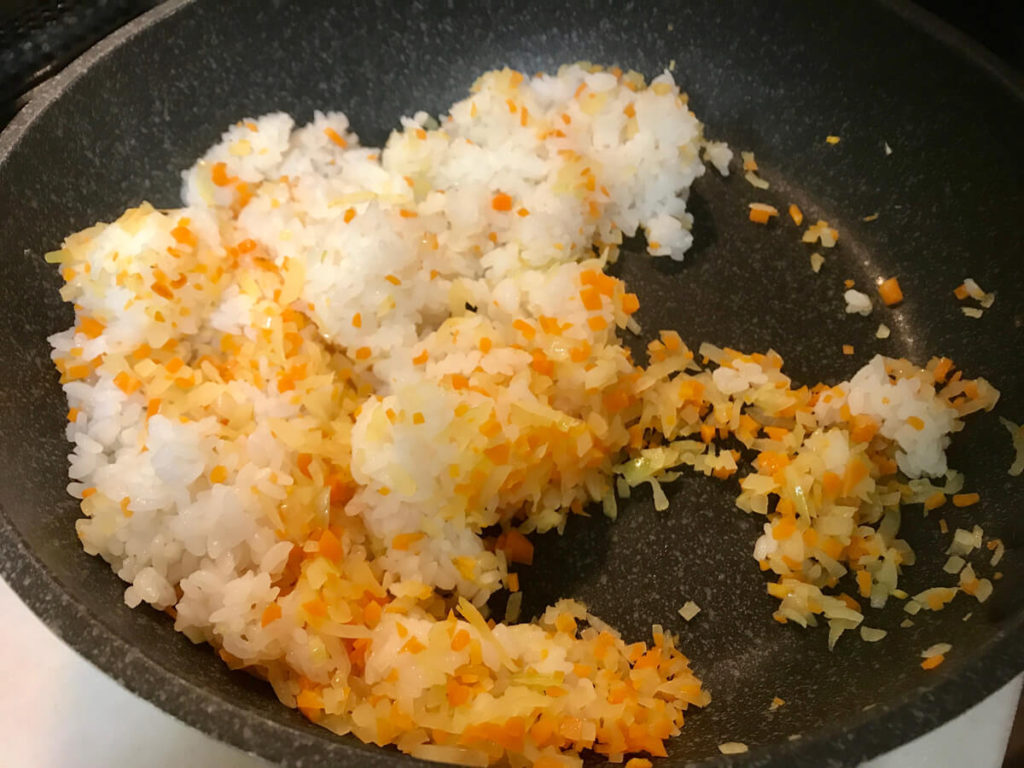 生ハムライスボールのレシピ_2