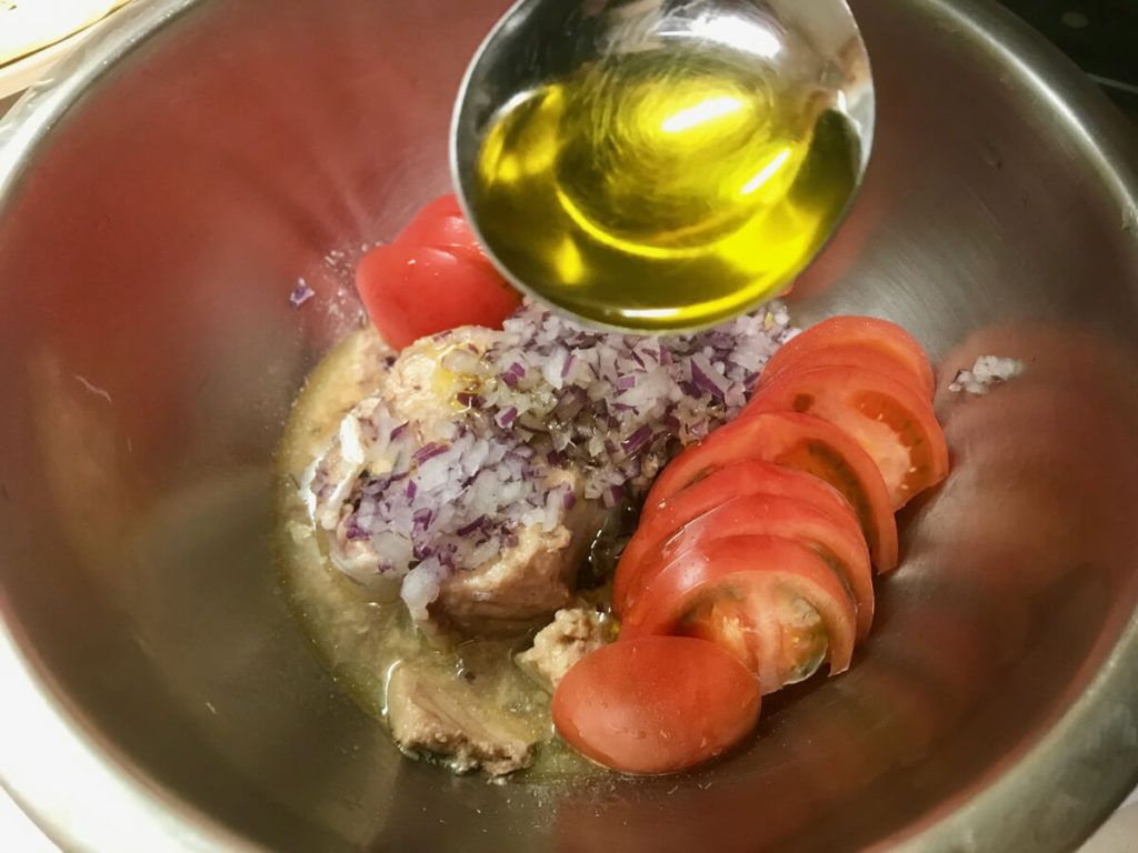 オリーブオイル香る鯖サラダのレシピ_3