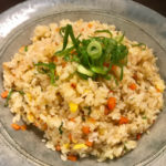 オリーブオイルでガーリックライスのレシピ_完成