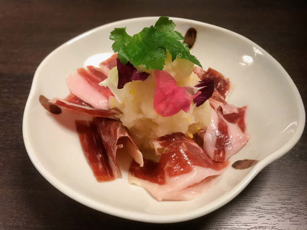 生ハムの蕪みぞれ和えのレシピ_完成