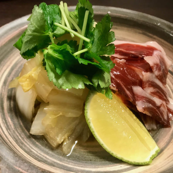 【レシピ】白菜の炊いたんと生ハム