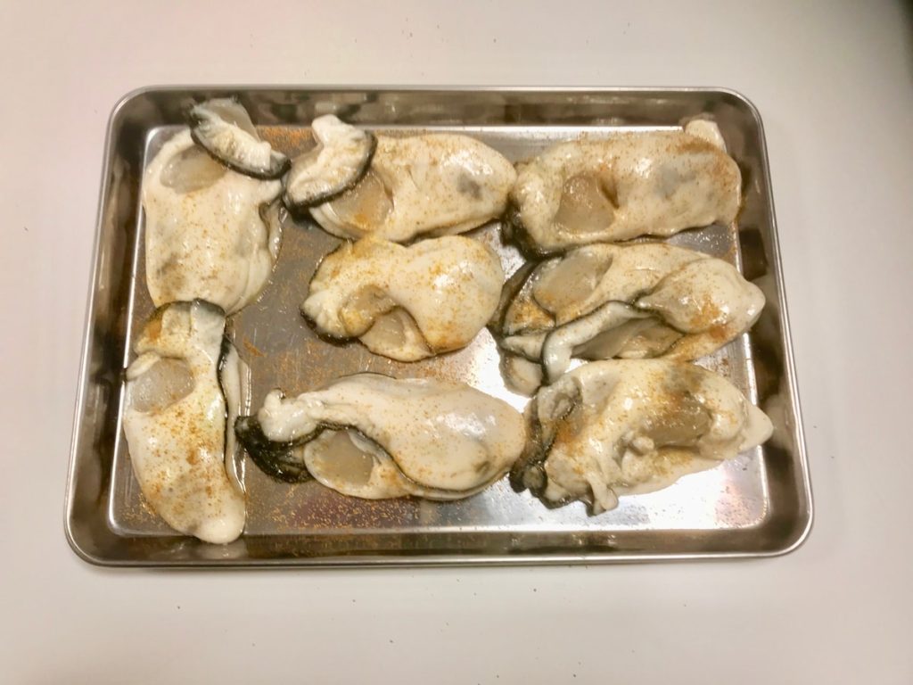 生ハム巻きうまうま牡蠣フライのレシピ_1