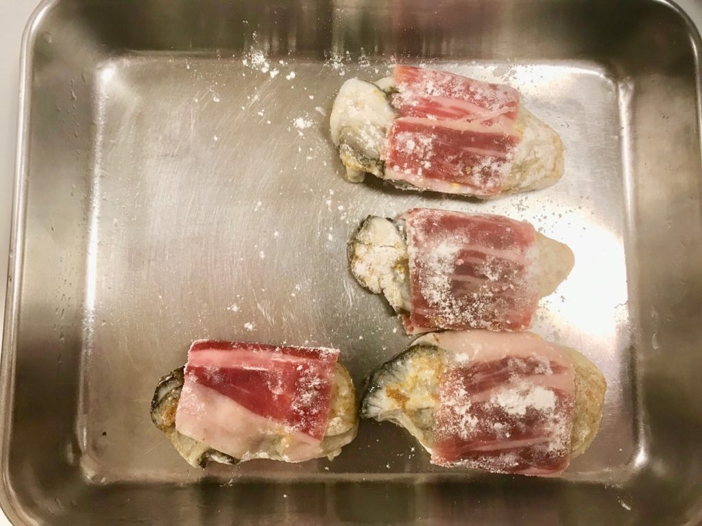生ハム巻きうまうま牡蠣フライのレシピ_2
