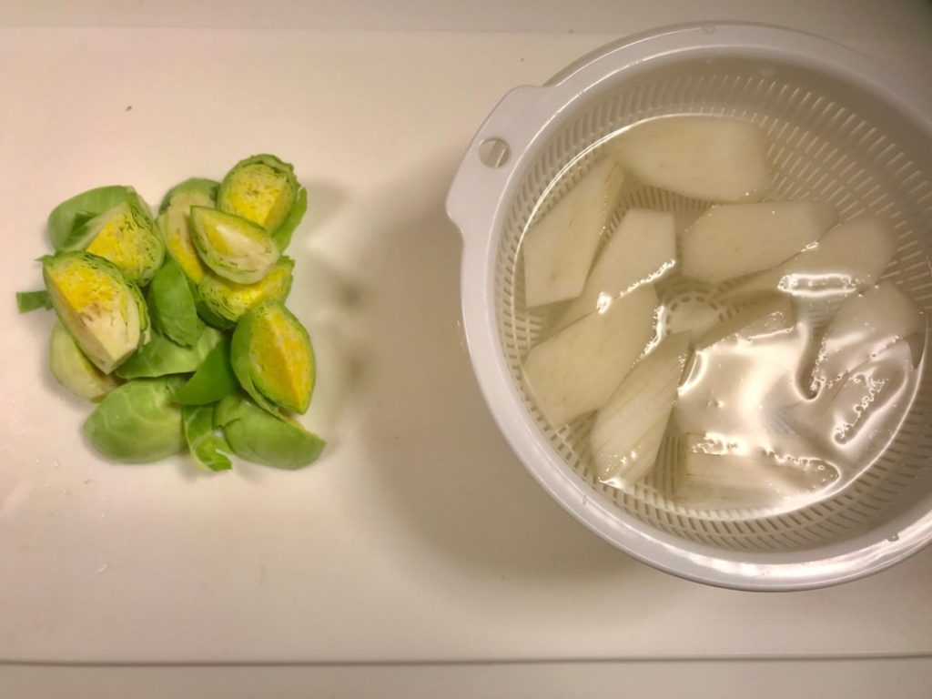 生ハムとオリーブオイル香る牡蠣ご飯のレシピ_2