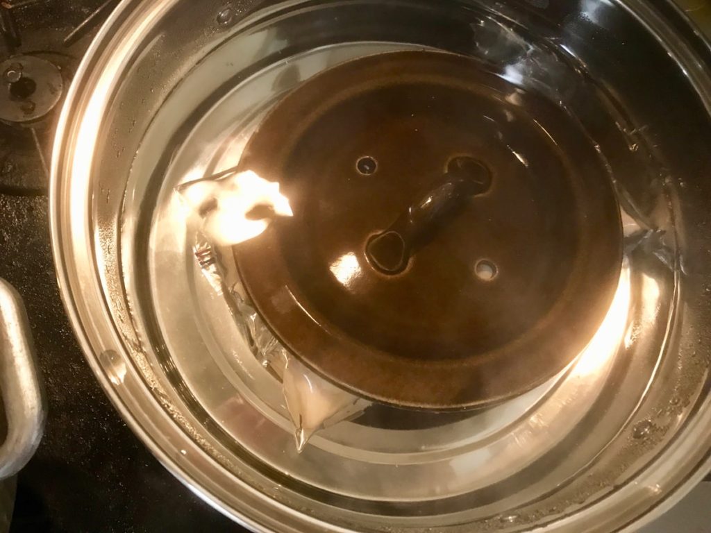 山独活とせり、蒸し鶏のオリーブ和えのレシピ_4