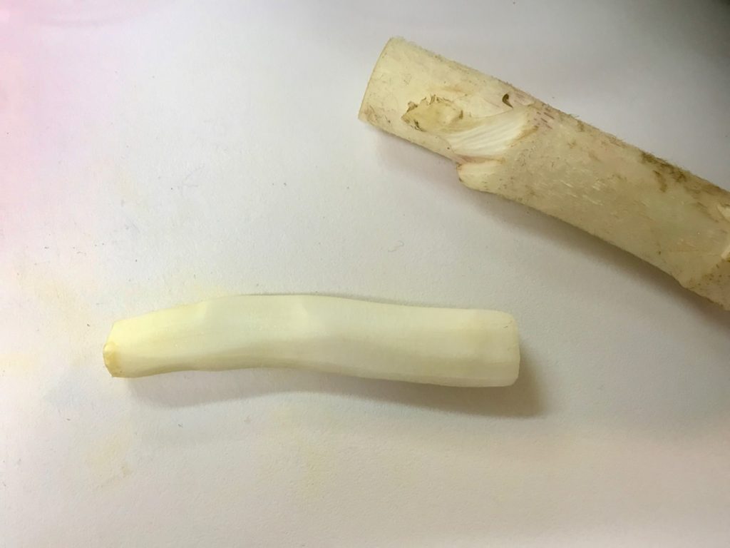 山独活とせり、蒸し鶏のオリーブ和えのレシピ_5