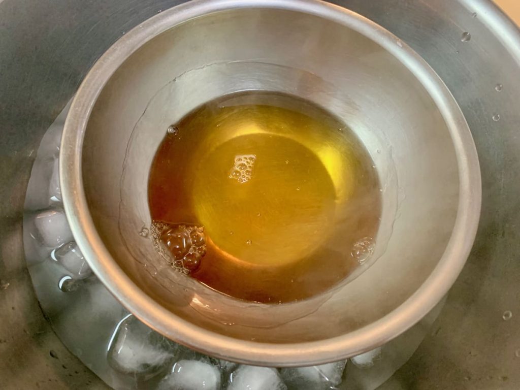 チョリソと筍の青海苔ジュレ掛けのレシピ_2