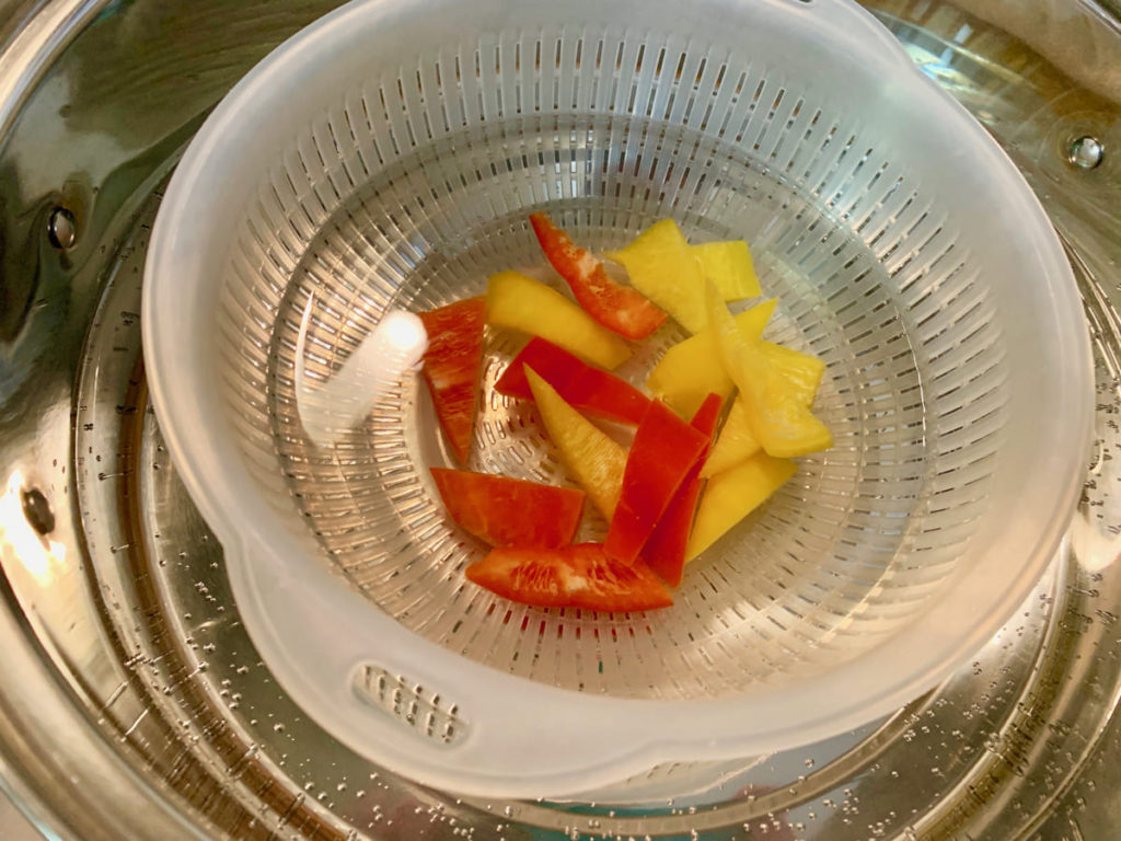 チョリソとうるいの和風ごまドレ和えのレシピ_4