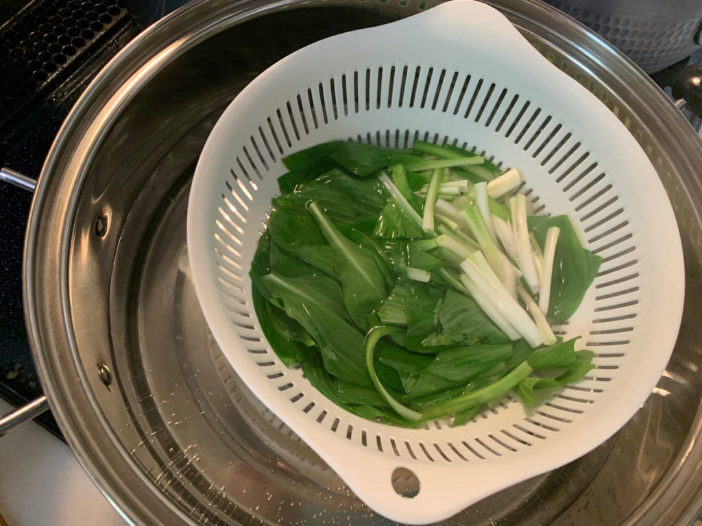 チョリソとうるいの和風ごまドレ和えのレシピ_6