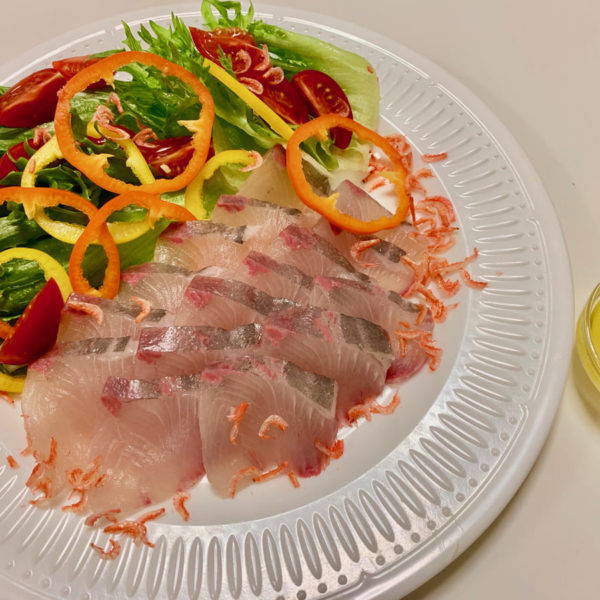 【レシピ】平政の塩麹オリーブオイルカルパッチョ