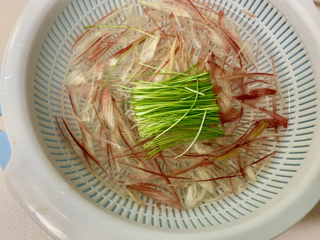 生ハムとアボカドのキムチ和えのレシピ_6