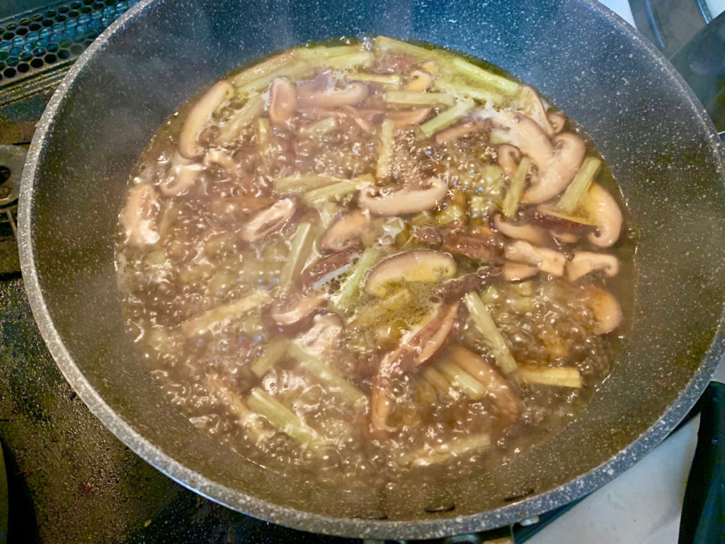 山蕗と干し椎茸の炊いたんのレシピ_4