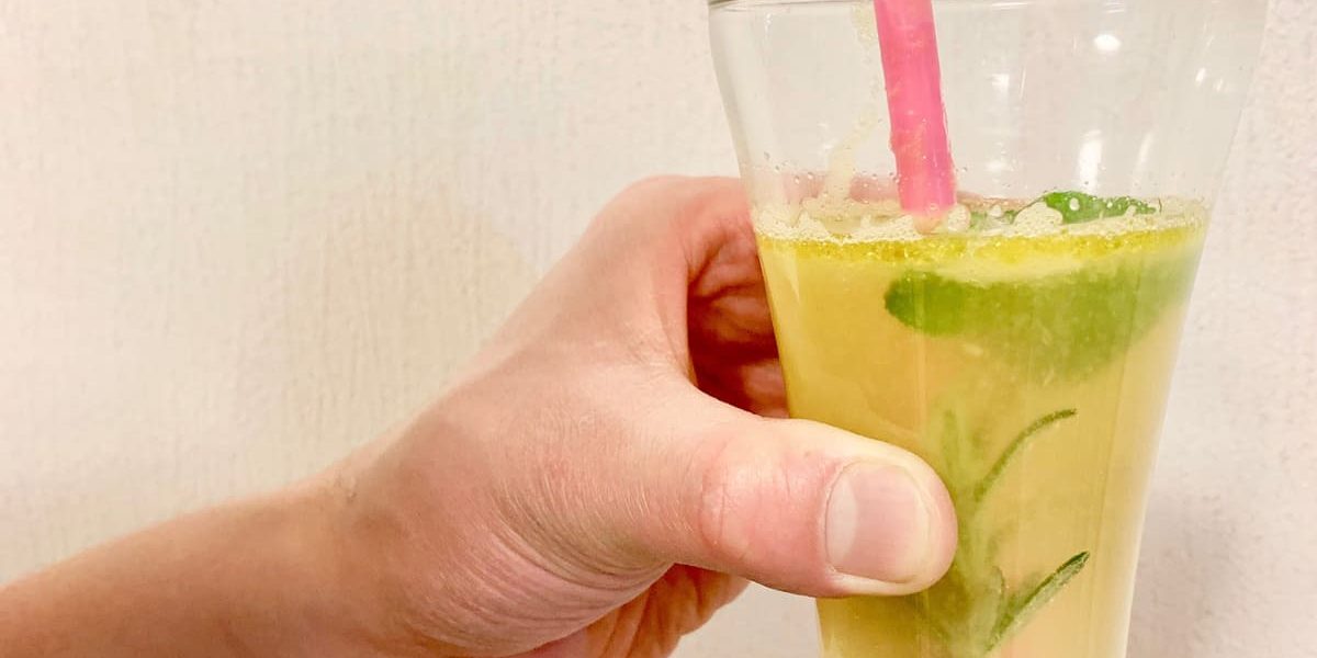 紅甘夏トニックのレシピ_完成