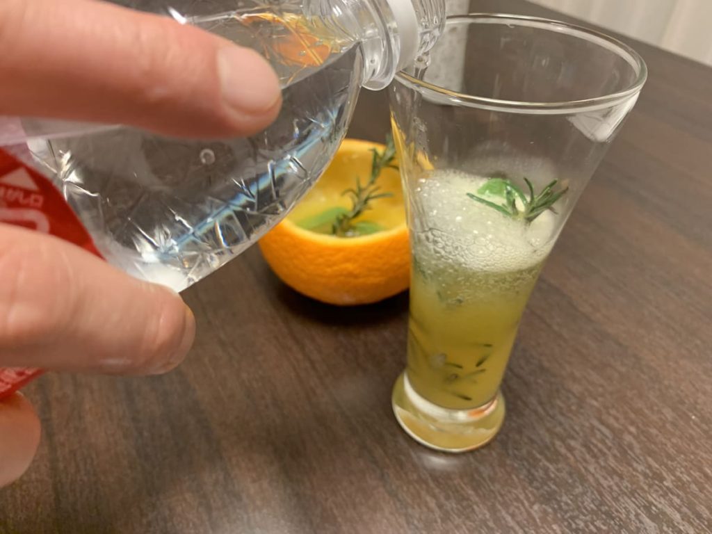 紅甘夏トニックのレシピ_4