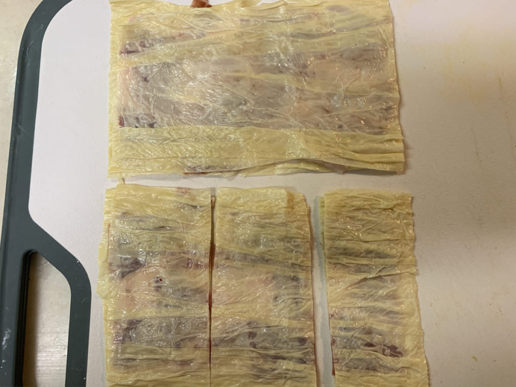 生ハムと湯葉のミルフィーユのレシピ_4