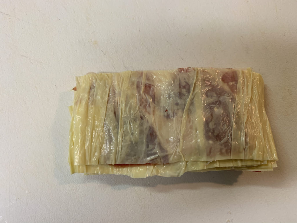 生ハムと湯葉のミルフィーユのレシピ_5