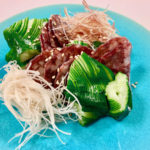 サルチチョンと蛇腹きゅうりの酢の物のレシピ_完成