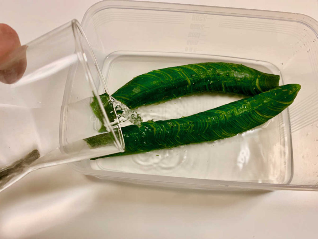 サルチチョンと蛇腹きゅうりの酢の物のレシピ_3