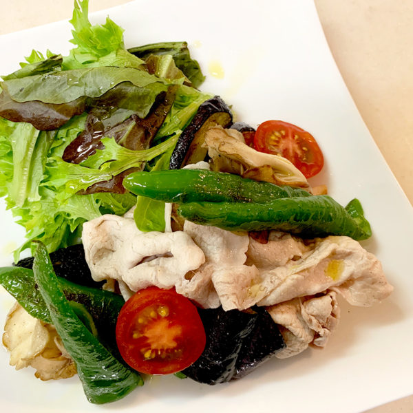 【レシピ】豚ロースの冷しゃぶサラダ