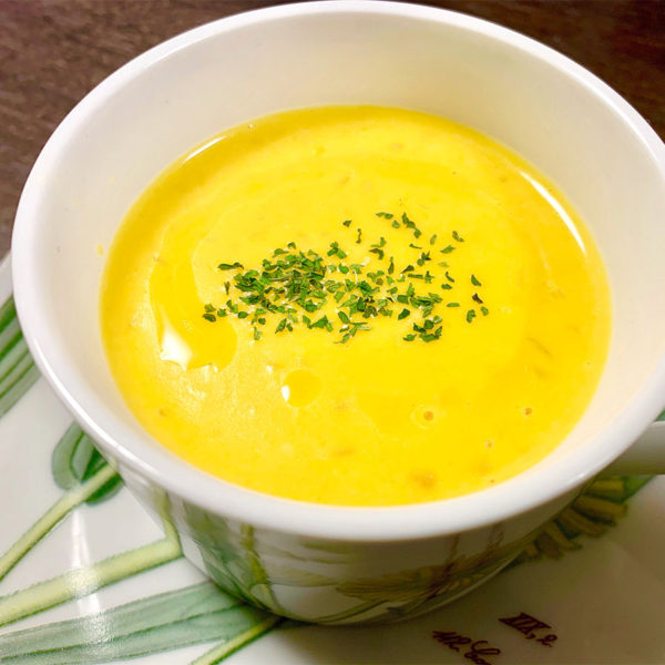 【レシピ】かぼちゃのポタージュスープ