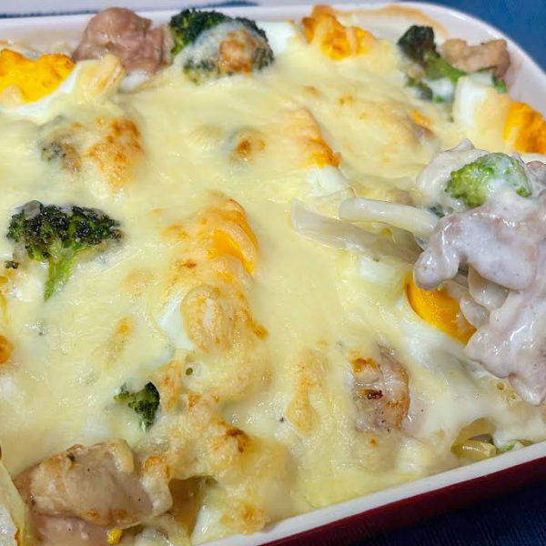 【レシピ】マカロニグラタン
