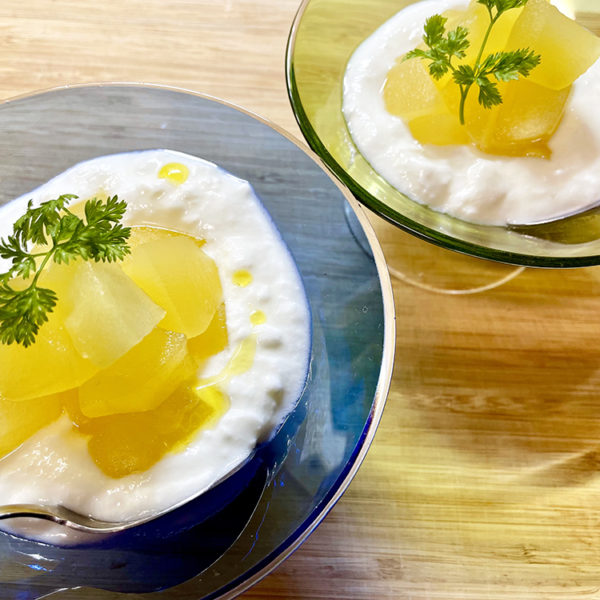 【レシピ】蜂蜜りんご煮ヨーグルト