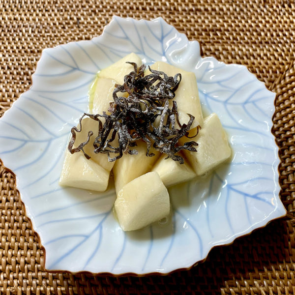 【レシピ】長芋のわさび漬け