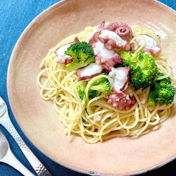 【レシピ】タコ明太ブロッコリーパスタ